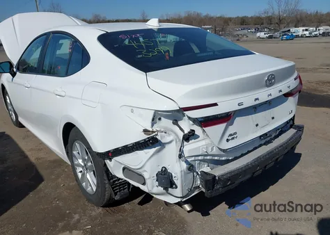 2025 Toyota Camry Le from USA, damaged, VIN 4T1DBADK2SU024224